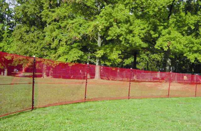 50' Temporary Baseball Fence